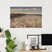 Miami Beach, FloridaGreetings From Miami, FL Poster (Heimbüro)