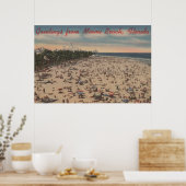 Miami Beach, FloridaGreetings From Miami, FL Poster (Küche)