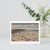 Miami Beach, FloridaGreetings From Miami, FL Postkarte (Stehend Vorderseite)
