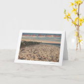 Miami Beach, FloridaGreetings FromMiami, FL Karte (Gelbe Blume)