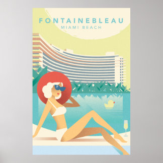 Miami Beach | Fontainbleau Poster