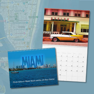 Miami Beach Foto Calendar Kalender