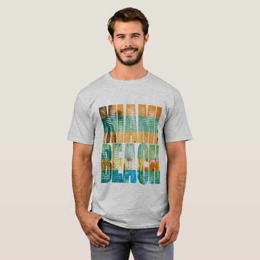 miami beach fun T-Shirt (Vorne ganz)