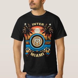 Miami Beach Futbol Vibes: Feiern Inter Miami FC T-Shirt