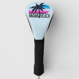 Miami Beach Golf Headcover