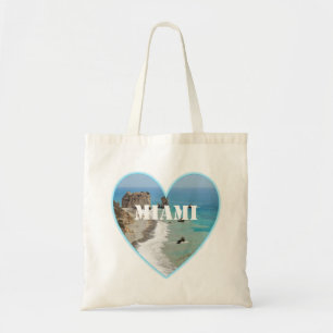 Miami Beach Herz Budget-Tasche Tragetasche