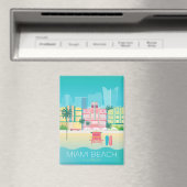 Miami Beach Kühlschrank Magnet (In Situ (Geschirrspüler))