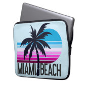 Miami Beach Laptopschutzhülle (Vorderseite Links)