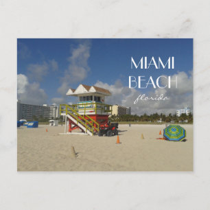 Miami Beach Lifeguard Ocean Patrol #05 Postkarte