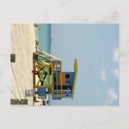 Miami Beach Lifeguard Shack Postkarte