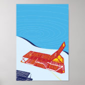 Miami Beach Lounge Pool Poster (Vorne)