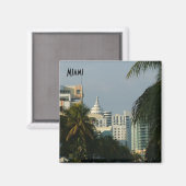 Miami Beach Magnet (Vorderseite/Rückseite)