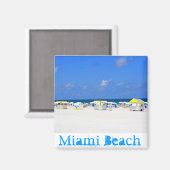 Miami Beach Magnet (Vorderseite/Rückseite)