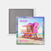 Miami Beach Magnet 12B (Vorderseite/Rückseite)