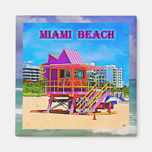 Miami Beach-Magnet 1B Magnet