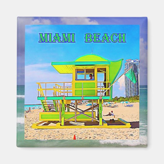 Miami Beach Magnet 8B (Vorne)