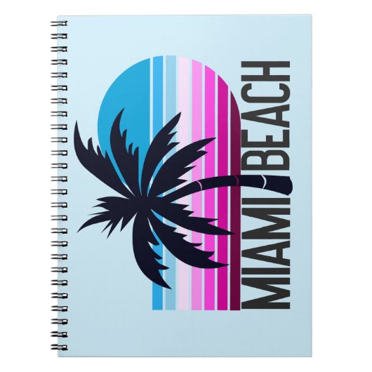 Miami Beach Notizblock (Vorderseite)