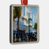 Miami Beach Ornament Aus Metall (Rechts)