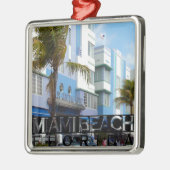 Miami Beach Ornament Aus Metall (Links)