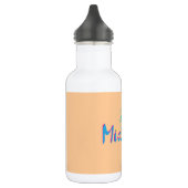 Miami Beach Palm und Sonne Edelstahlflasche (Links)