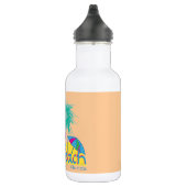 Miami Beach Palm und Sonne Edelstahlflasche (Rechts)