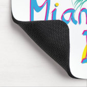 Miami Beach Palm und Sun Mousepad (Ecke)