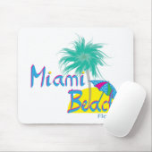 Miami Beach Palm und Sun Mousepad (Mit Mouse)