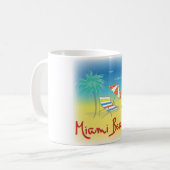 Miami Beach Palms Kaffeetasse (Vorderseite Links)