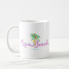 Miami Beach Pam Kaffeetasse