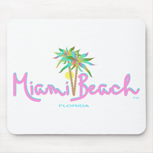 Miami Beach Pam Mousepad (Vorne)