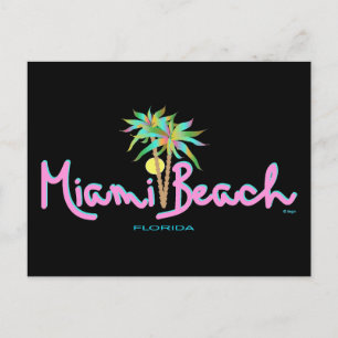 Miami Beach Pam Postkarte