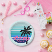 Miami Beach Pappteller (Party)
