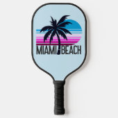 Miami Beach Pickleball Schläger (Vorderseite)