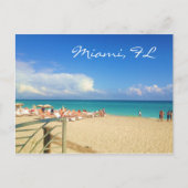 Miami Beach Postcard Postkarte (Vorderseite)