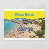 Miami Beach Postcard Postkarte (Vorderseite)