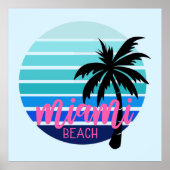 Miami Beach Poster (Vorne)