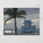 Miami Beach Postkarte (Rückseite)