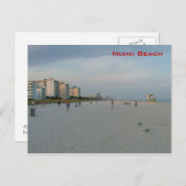 Miami Beach Postkarte (Vorne/Hinten)