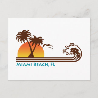 Miami Beach Postkarte