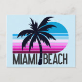 Miami Beach Postkarte (Vorderseite)