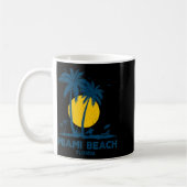 Miami Beach Reise Urlaub Florida Kaffeetasse (Links)