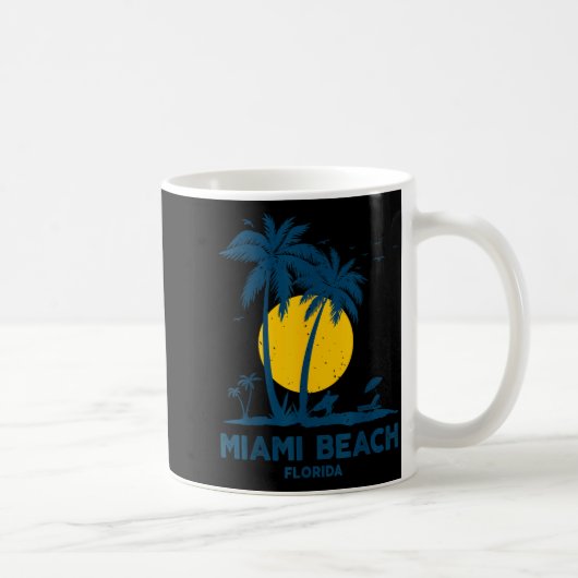 Miami Beach Reise Urlaub Florida Kaffeetasse (Rechts)