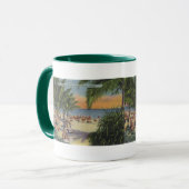MIAMI BEACH SCENE TASSE (Vorderseite Links)