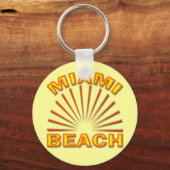 MIAMI BEACH SCHLÜSSELANHÄNGER (Vorderseite)