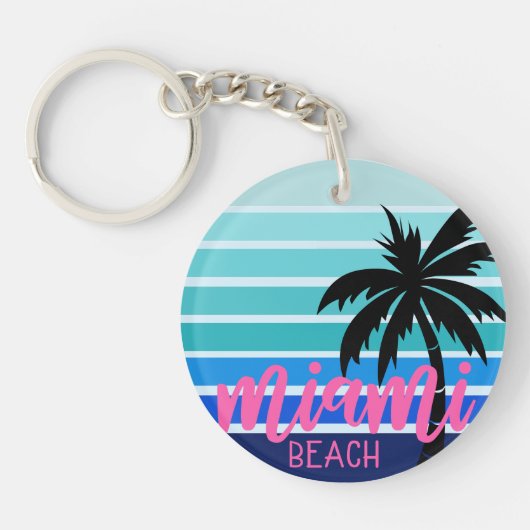 Miami Beach Schlüsselanhänger (Vorderseite)