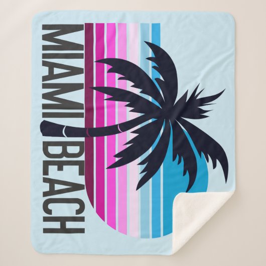 Miami Beach Sherpadecke (Vorderseite)