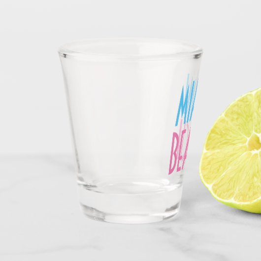 Miami Beach Shot Glas (Links)