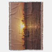 Miami Beach Skyline bei Sunset Decke (Vorderseite Vertikal)