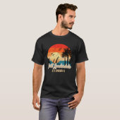 Miami Beach Souvenirs Florida I Liebe Miami Vacati T-Shirt (Vorne ganz)