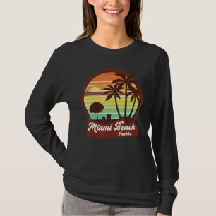 Miami Beach Souvenirs Florida Vintag Retro 70er 80 T-Shirt